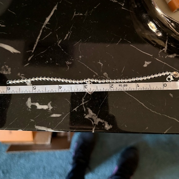 Auth. Tiffany & Co. Return to Tiffany Silver Beaded Bracelet - Picture 5 of 5